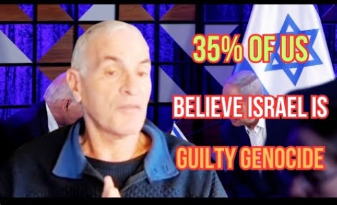 Norman Finkelstein 35% of US believe Israel is guilty genocide, to be legal target of Hezbollah Iran