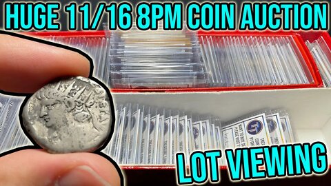 I'm Selling A $2,500+ World & Ancient Coin Collection Tonight @ 8PM ET - Whatnot Auction Lot Viewing