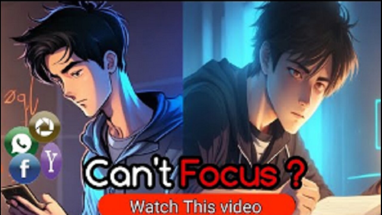 Can't Focus? Watch This Video.