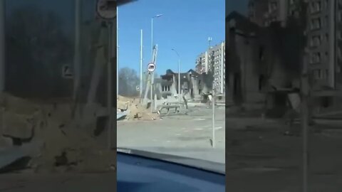 Мэр Чернигова показал как выглядит город после «освобождения» российскими войсками #ukraine