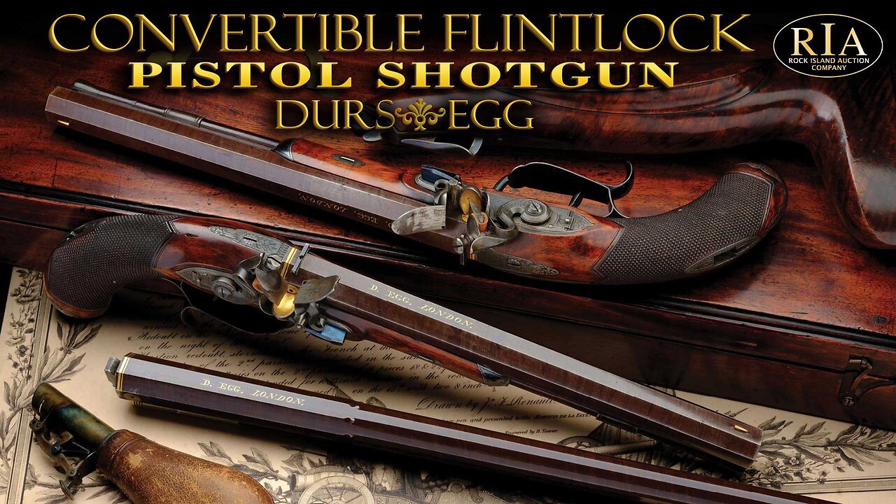 Remarkable Durs Egg Pistol/Shotgun Conversion