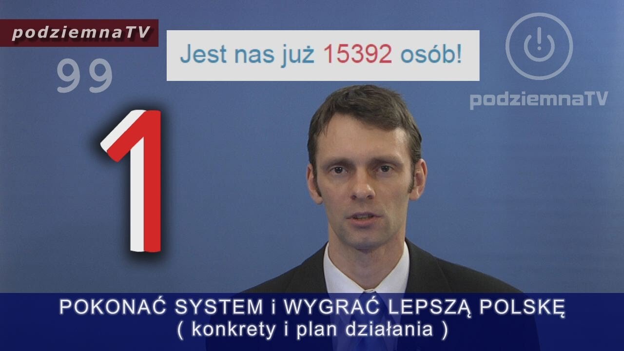 podziemna TV - POKONAĆ SYSTEM i WYGRAĆ LEPSZĄ POLSKĘ #99 (27.01.2015)