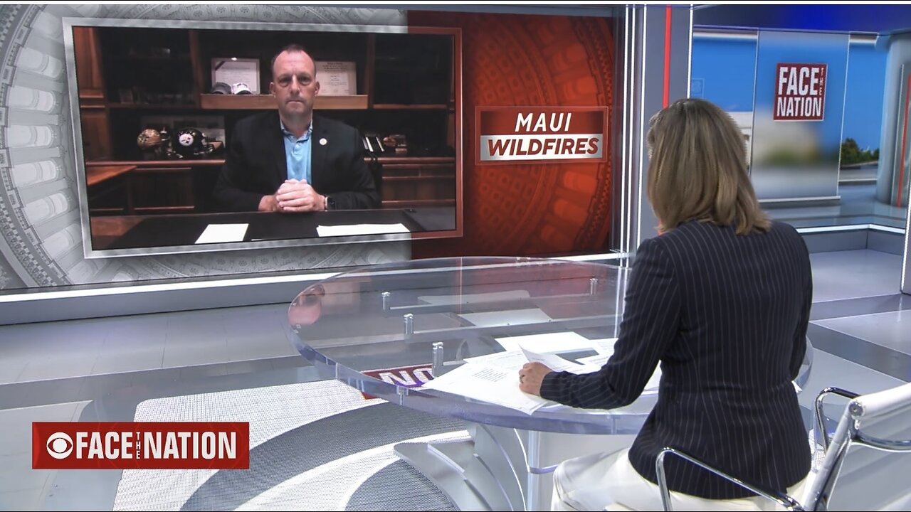 Globalist Josh Green Deflects On Siren Use & Blames Climate Change For Lahaina Tragedy
