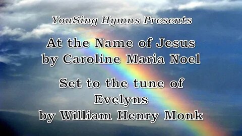 At the Name of Jesus (Evelyns)