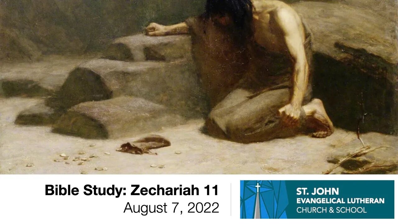 Bible Study: Zechariah 11 - August 7, 2022