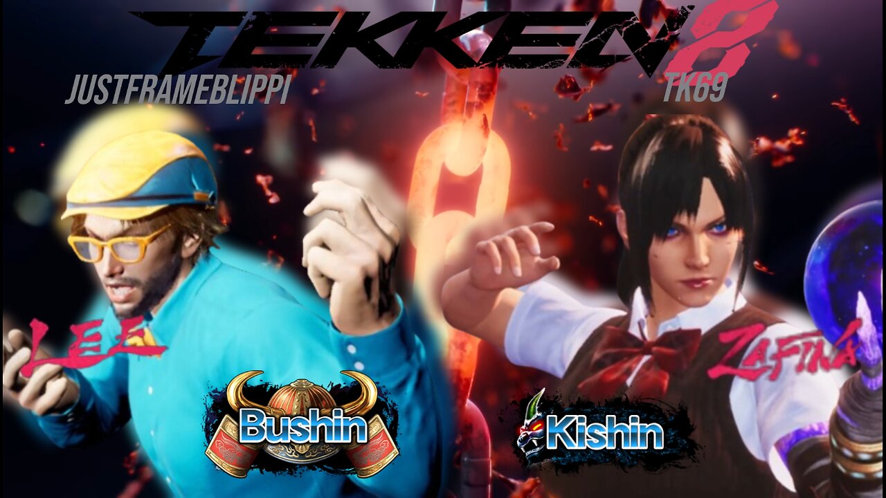 Tekken 8 Ranked - Road to Tekken King - JustFrameBlippi (Lee - Bushin) vs TK69 (Zafina - Raijin)