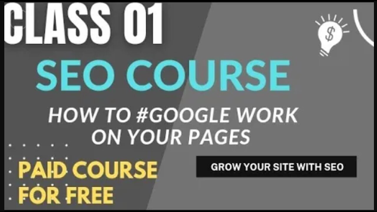 Complete SEO Course and Tutorial Class 01 in Urdu & Hindi | SEO Advance Course 2023