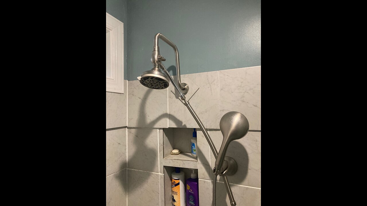 Bright Showers Needed As I Built My Shower Floor Up Too Much. Also Needed An Extension.