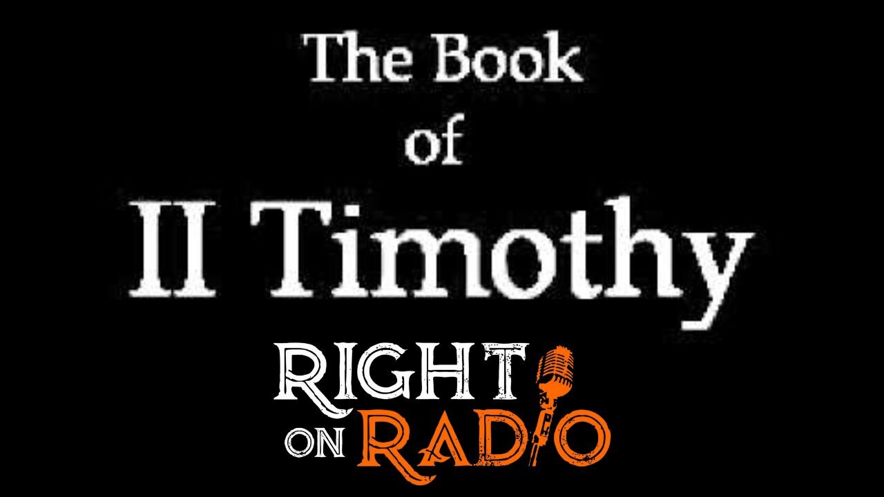 EP.481 2 Timothy chapter 4 Keep the Faith