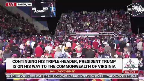 Badlands Media Special Coverage - Trump Rally - 4pm ET