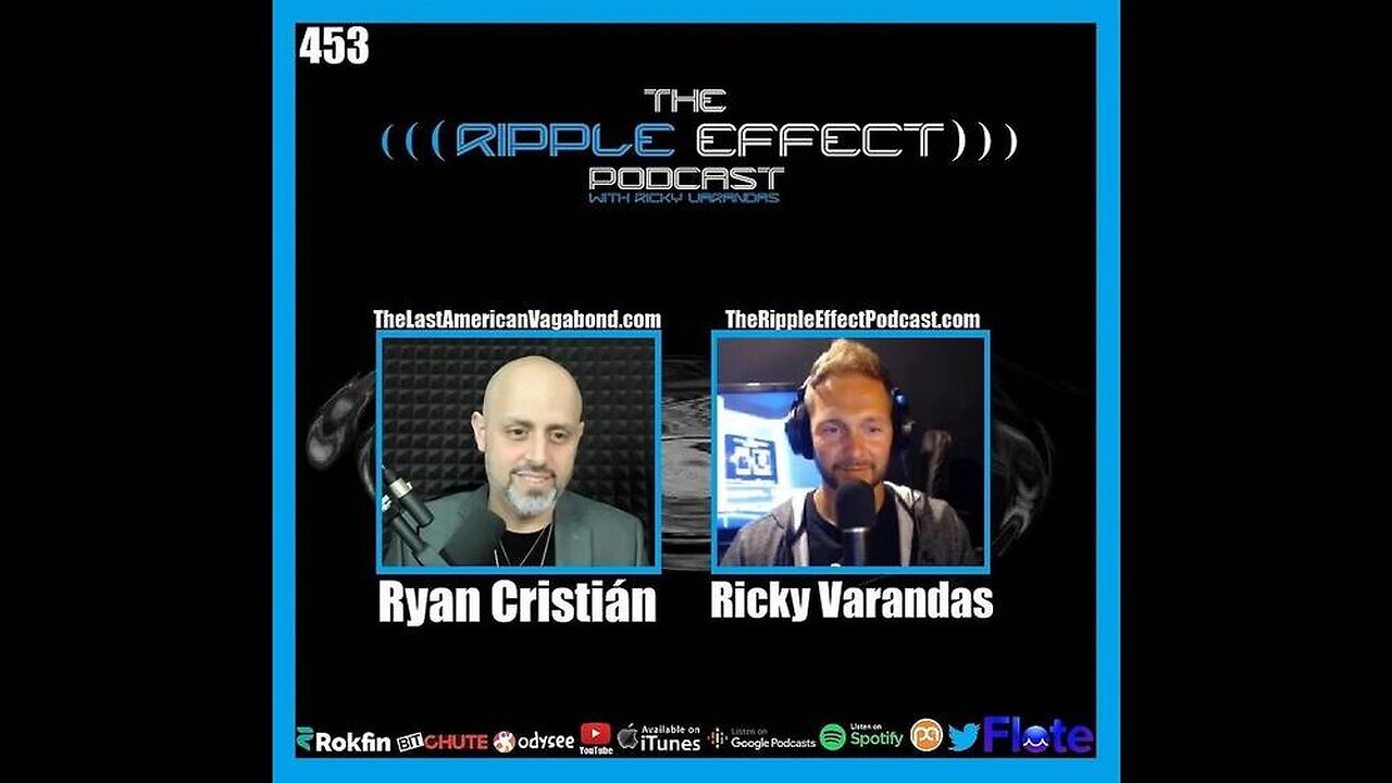 The Ripple Effect Podcast #453 (Ryan Cristián | Questioning Everything & Everyone)