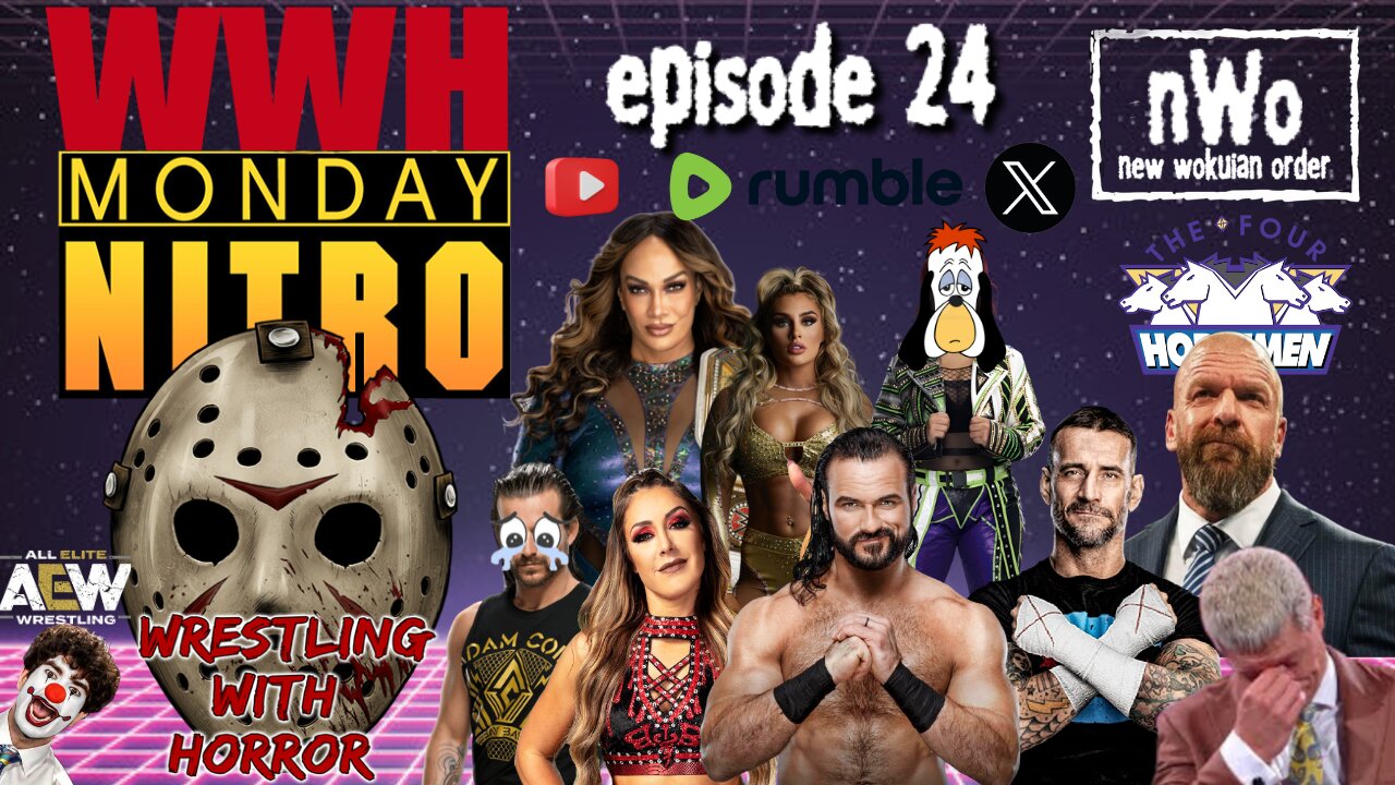 WWH Monday Nitro | Cody Rhodes Bayley Tiffany Stratton Britt Baker CM Punk Bad Blood | Episode 24 |