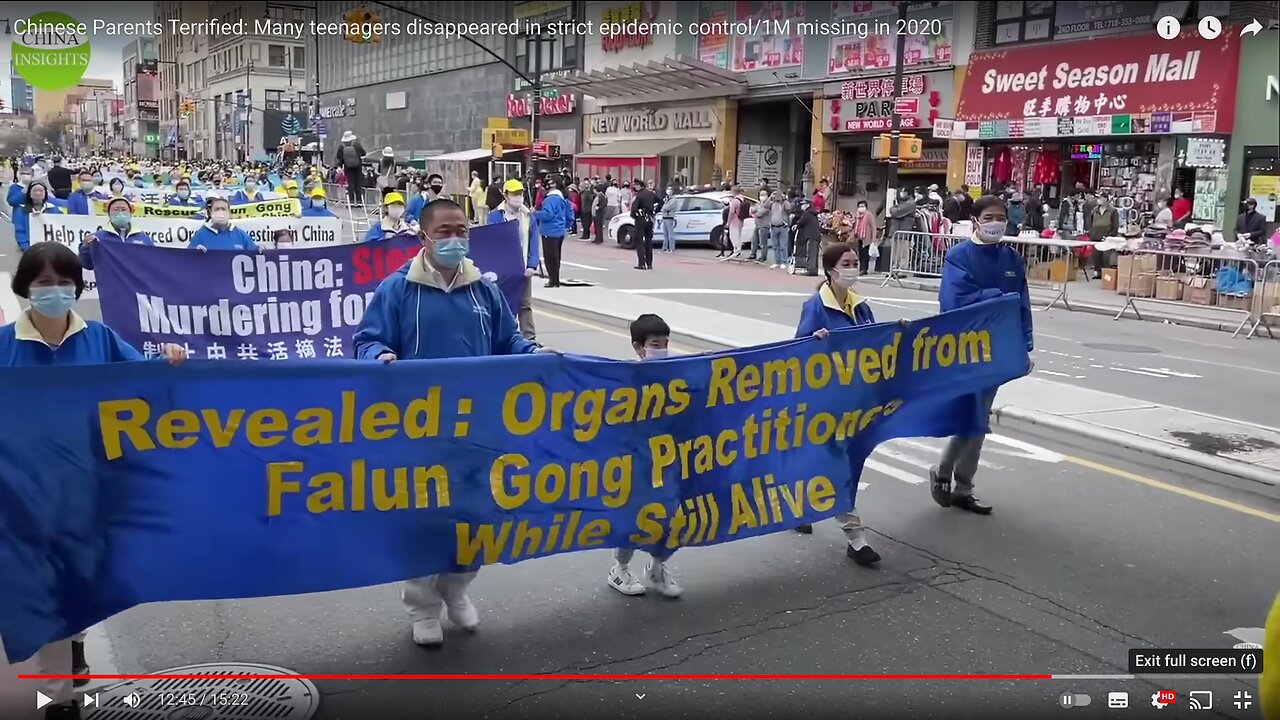 China use Covid database for Organ harvesting.