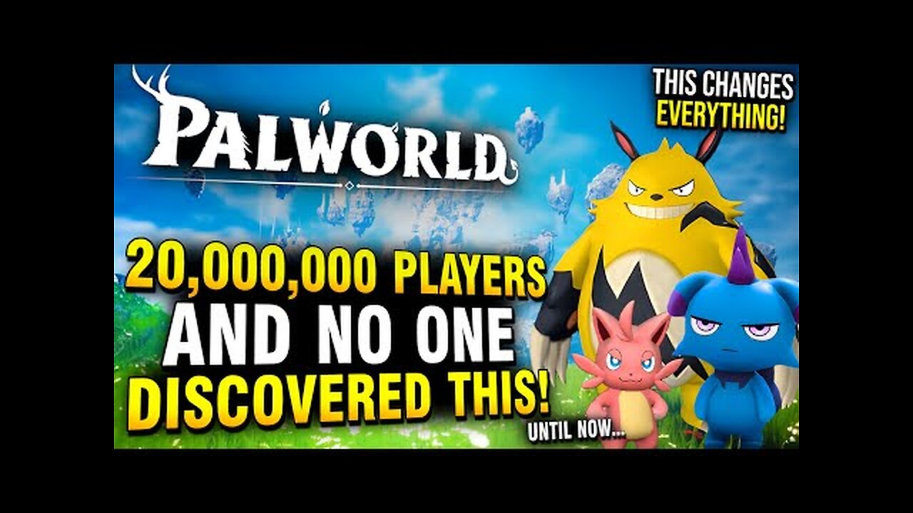 I Accidently Discovered Something in Palworld That Needs Fixed ASAP!