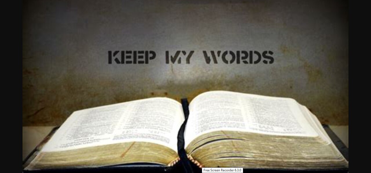 Preserve the word of God and God will preserve you