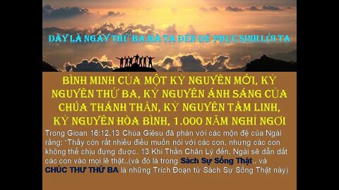 CHÚC THƯ THỨ BA. Ch.31 - Sự Cứu Chuộc và Cứu Rỗi, Sự Vĩnh Cửu.