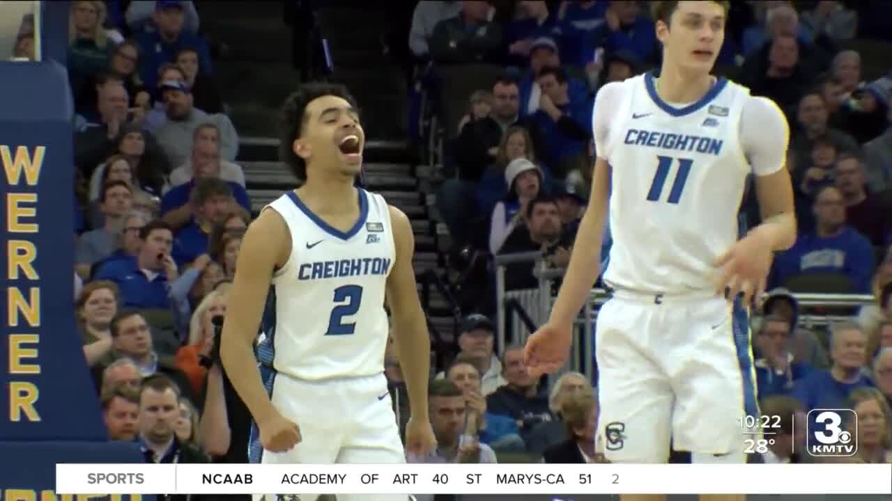 Creighton Men Crush Seton Hall To Win 3rd Straight