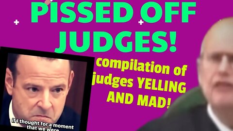 PISSED OFF JUDGES | compilation