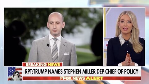 Trump names Stephen Miller as Deputy Chief of Policy (11/11/24)
