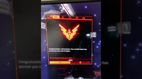 Elite Dangerous // promotion to Expert //on my alt account #shorts