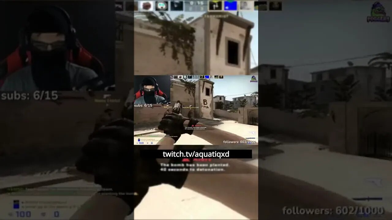 This wasn't mean to happen in CSGO... #shorts