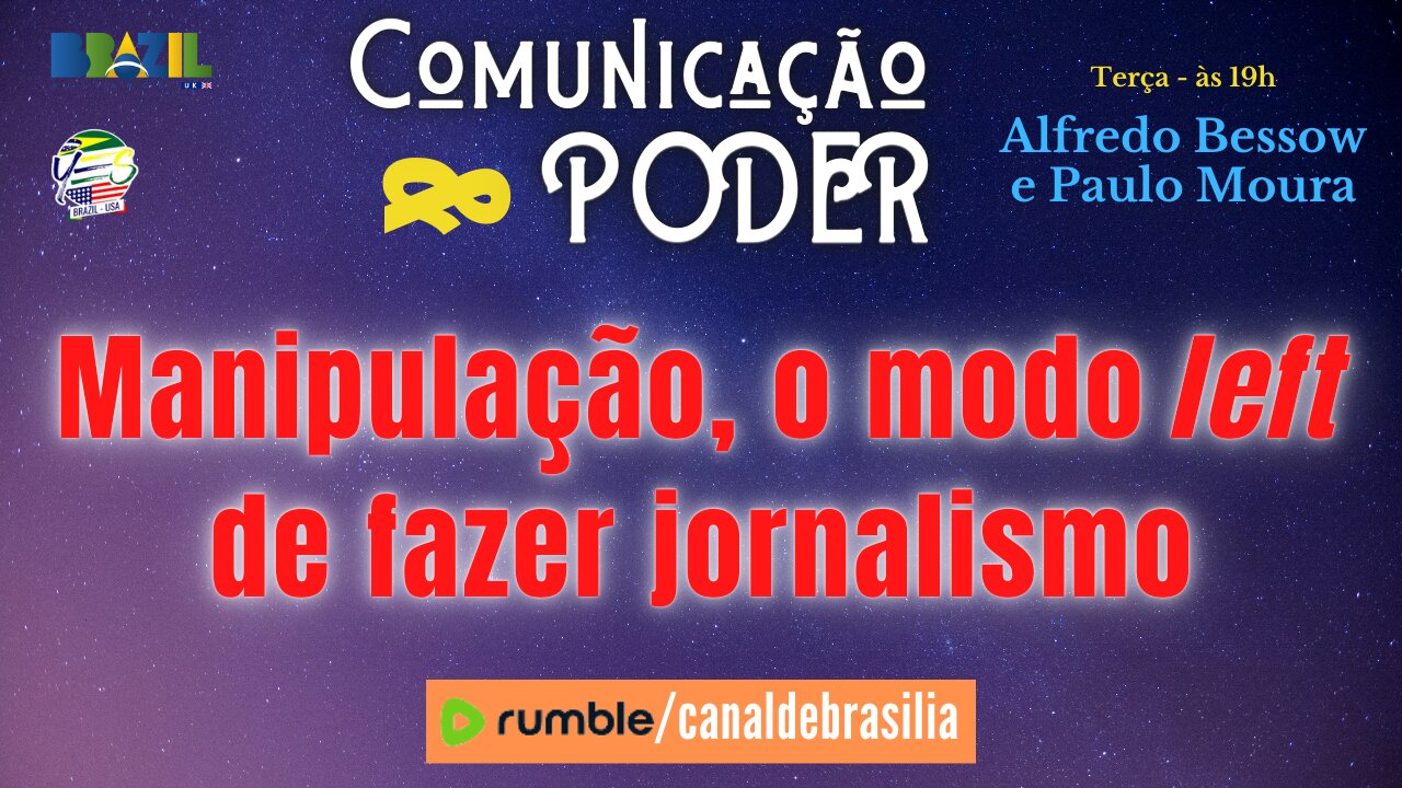 Manipulação, o modo left de fazer jornalismo