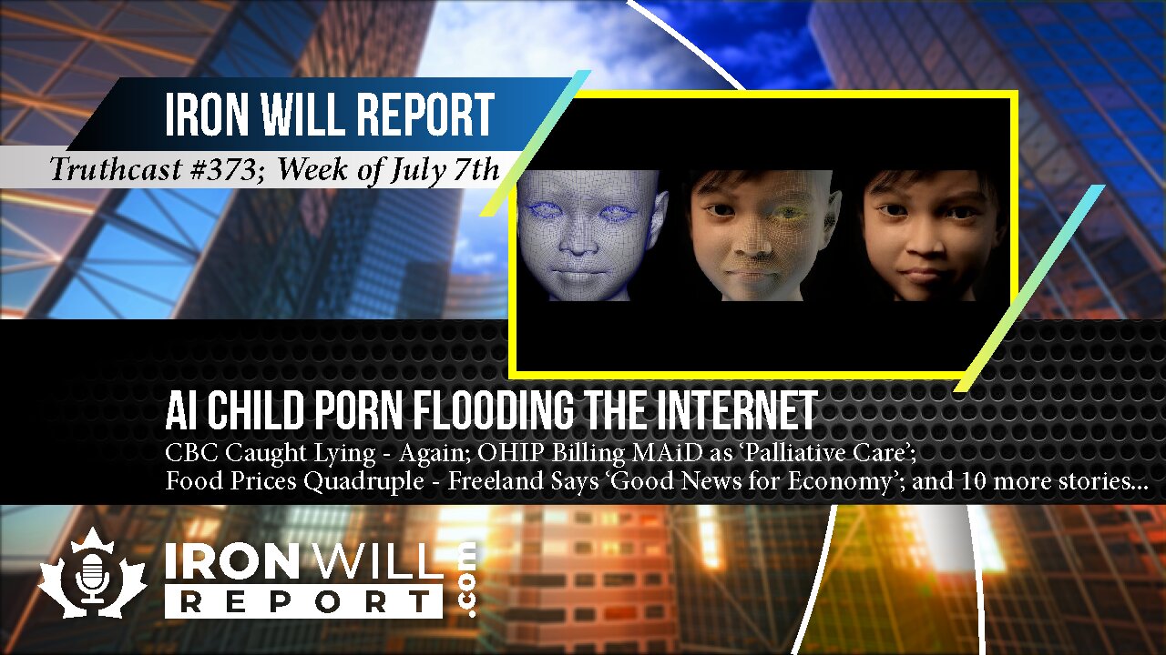 AI Child Porn Flooding the Internet: News for the Week of July 7th