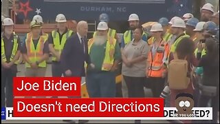 Joe Biden Doesn't Need Directions
