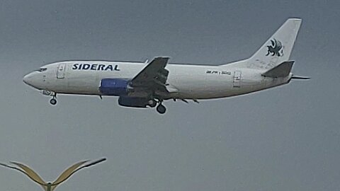 Boeing 737-300F PR-SDQ coming from Brasília to Manaus