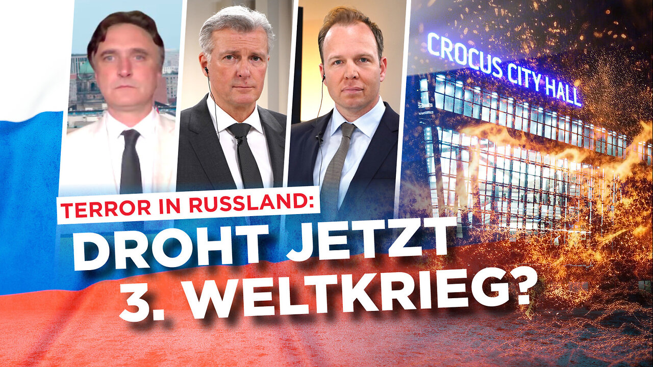 Moskau-Terror: Bevor die Globalisten scheitern, entzünden sie den 3. Weltkrieg!@AUF1🙈