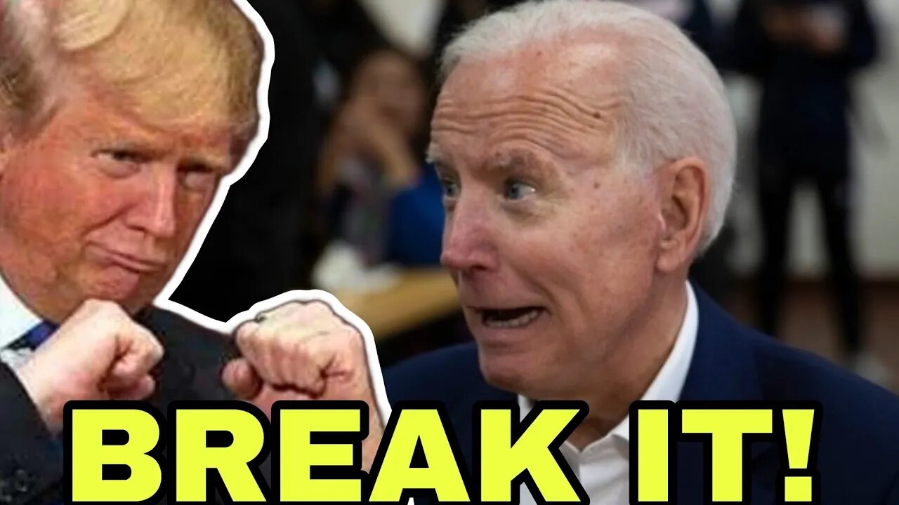 The Funny Moment: Trump Jokingly Targets Biden's Fake Plastic Nose