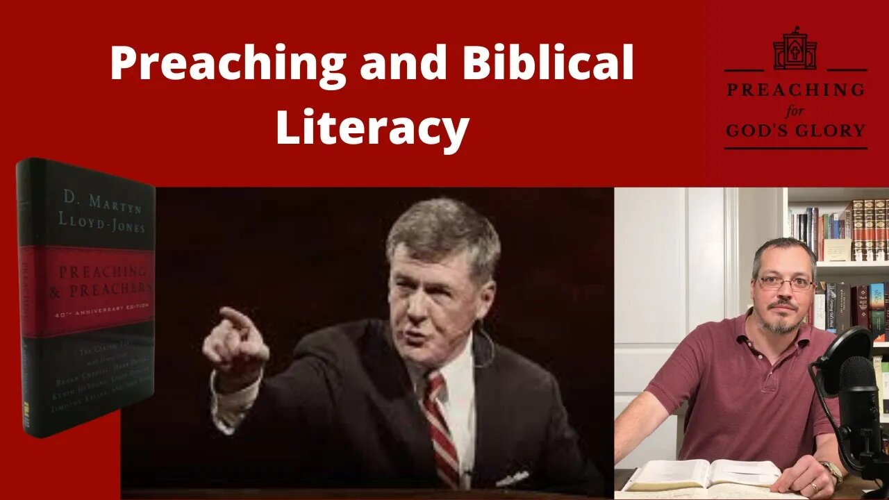 So many are biblically illiterate... Why? | Steve Lawson, Martyn Lloyd-Jones, Expository Preaching