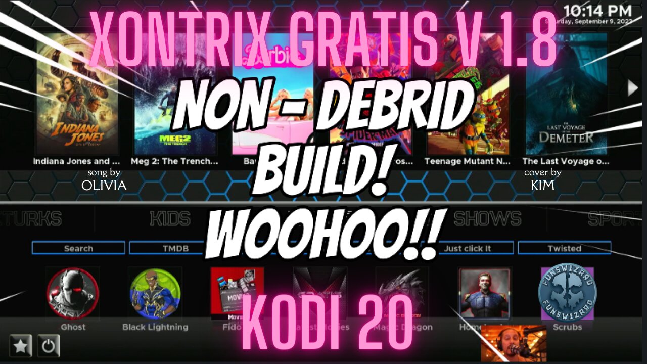 Kodi Builds - Xontrix Gratis 1.8 - Funs Wizard - NON-DEBRID