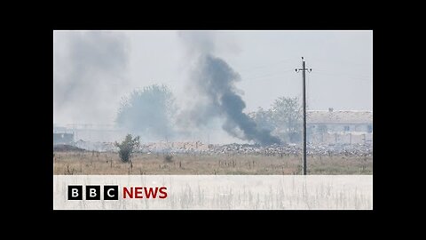Ukraine war: Russian fleet ‘moved out of Crimea’ - BBC News