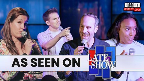 As Seen On The Late Show with Stephen Colbert Compilation | Standup Comedy | Cracked Comedy Club