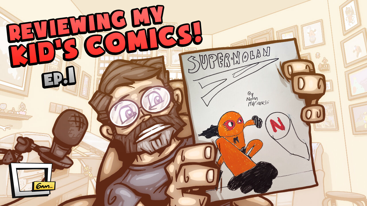 Reviewing my 9-Year-Old's Comics: Super Nolan