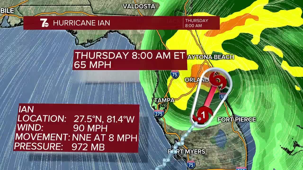 7 Weather 11pm Update, Wednesday, September 28