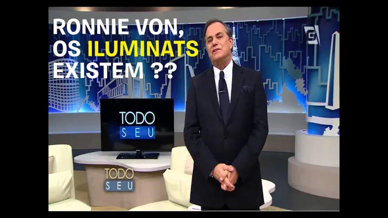 RONNIE VON E O "JORNALISTA" QUE "PESQUISOU" SOBRE OS ILLUMINATS.