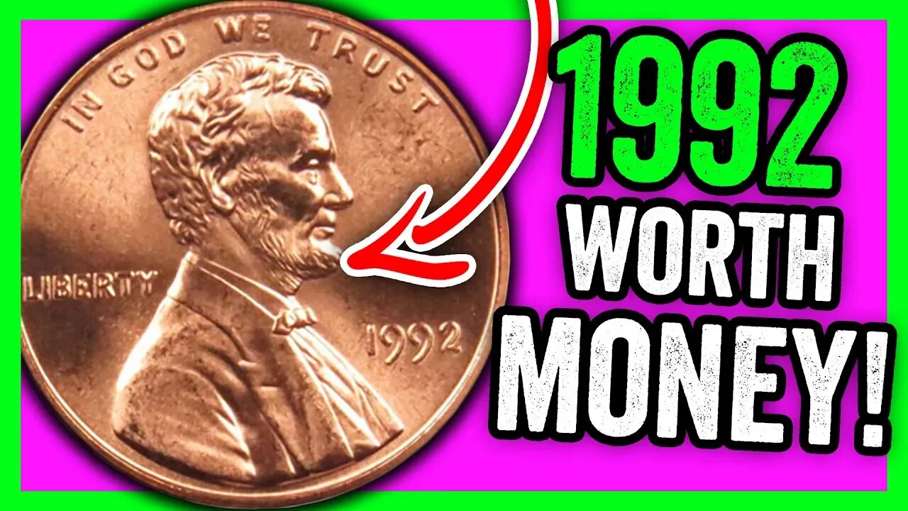 SEARCHING FOR SUPER RARE 1992 PENNIES WORTH MONEY - VALUABLE PENNY COINS!!