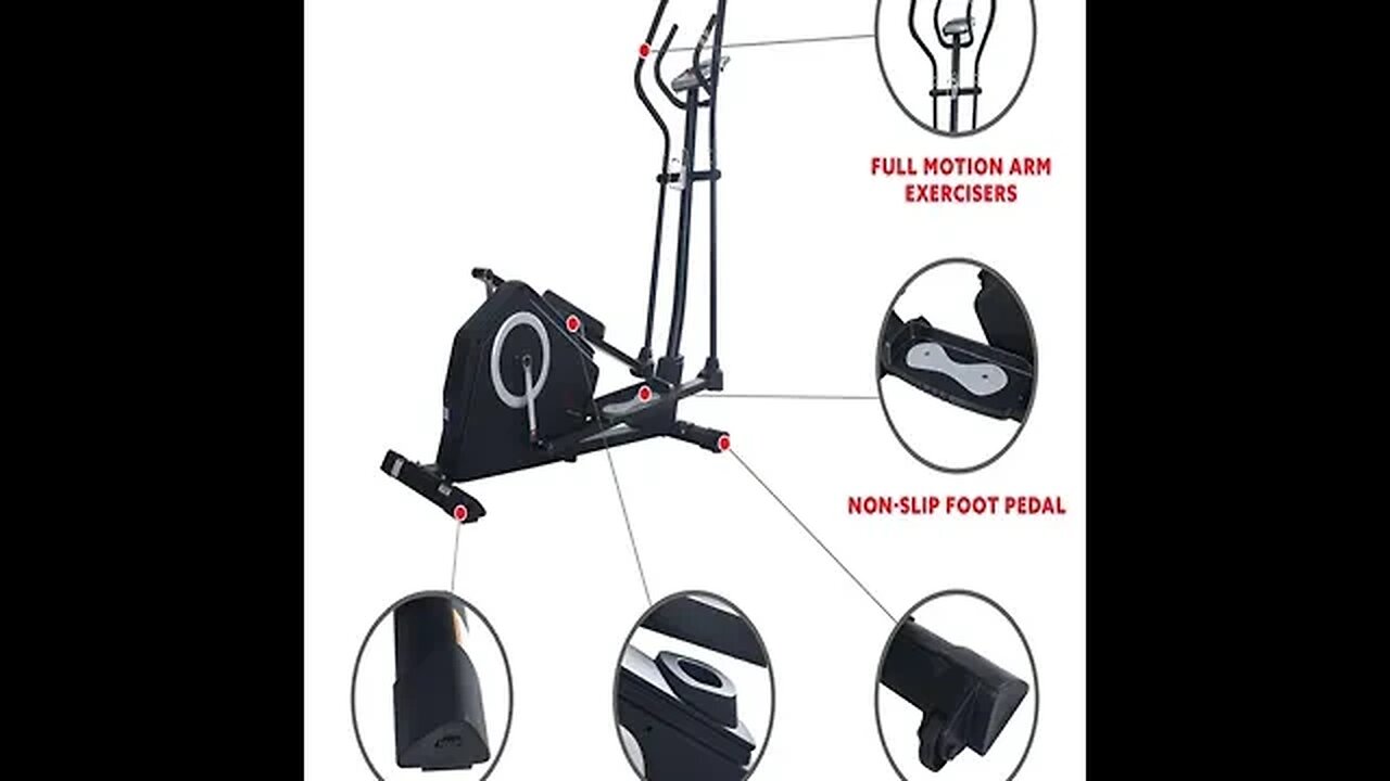 PROGRAMMABLE ELIPTICAL MAGNETIC CARDIO POWER TRAINER