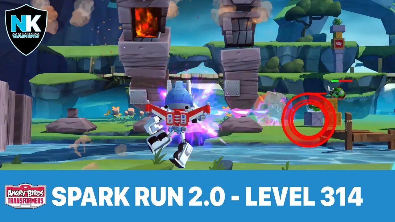 Angry Birds Transformers - Spark Run Series - Level 314 - Featuring Ultra Magnus