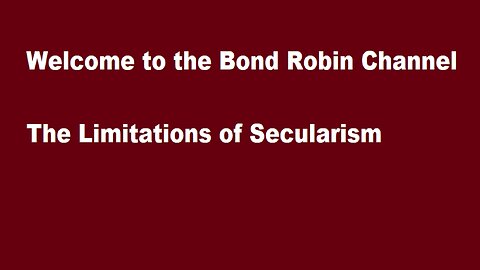The Limitations of Secularism