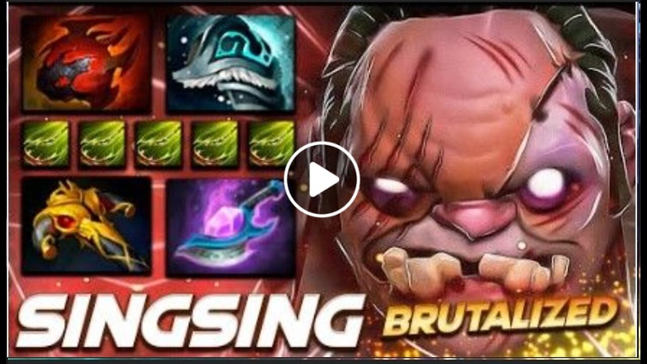 SingSing Pudge Brutalized - Dota 2 Pro Gameplay