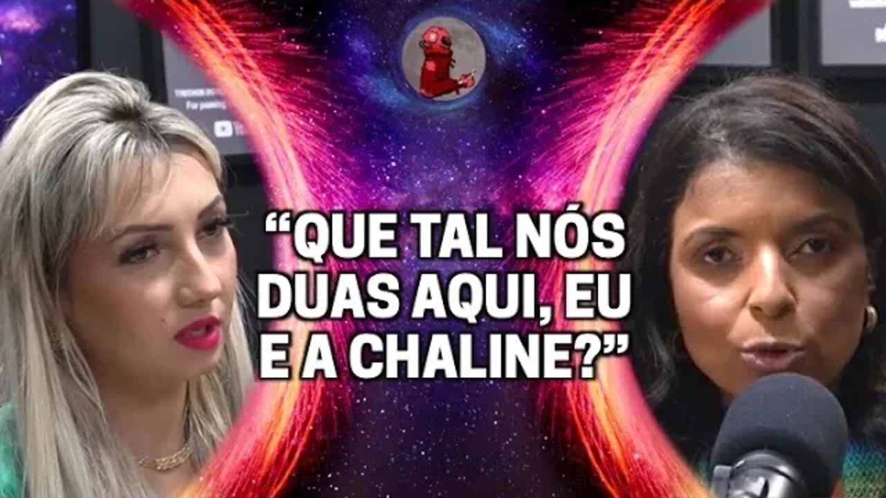 BRIGA ENTRE MÉDIUNS? (CHALINE GRAZIK) com Vandinha Lopes | Planeta Podcast (Sobrenatural)