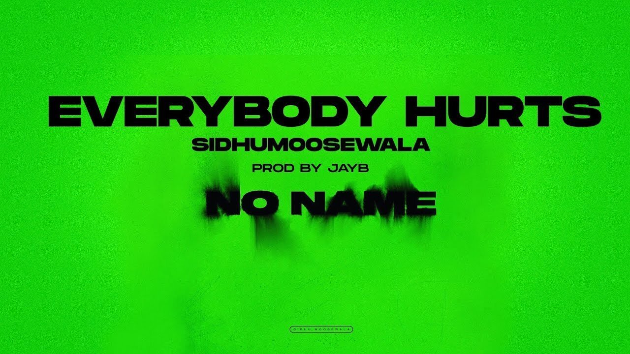 EVERYBODY HURTS - Sidhu Moose Wala - Jayb - Official Visual Video - New Song 2023