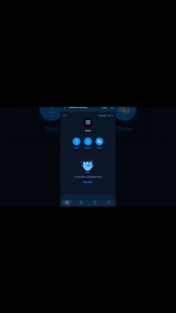 SOLANA CRYPTO STAKING CRYPTOCURRENCY in TRUSTWALLET #solana #cryptostaking #solanaprice #staking