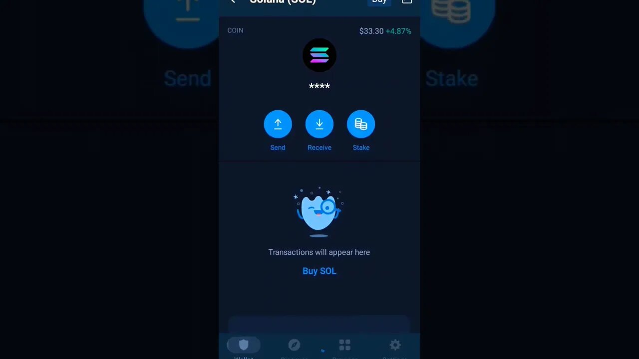 SOLANA CRYPTO STAKING CRYPTOCURRENCY in TRUSTWALLET #solana #cryptostaking #solanaprice #staking