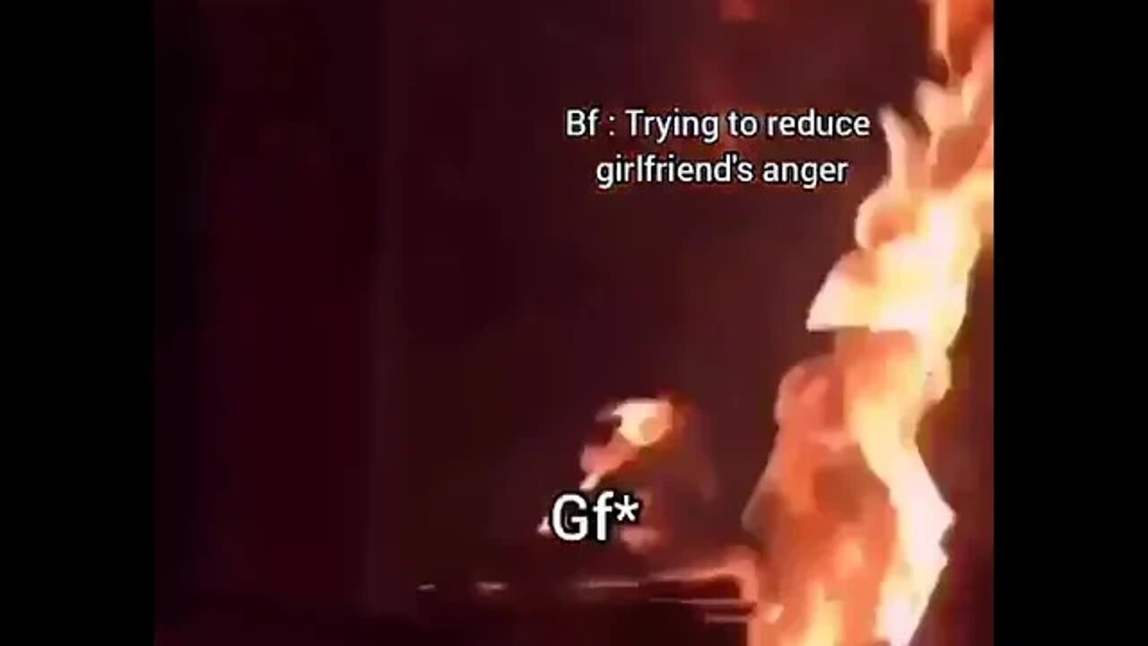 Boyfriend Girlfriend angry Status, calm boyfriend | fire girlfriend