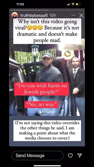 Kanye West on Jewish People