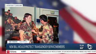 New bill would protect transgender servicemembers